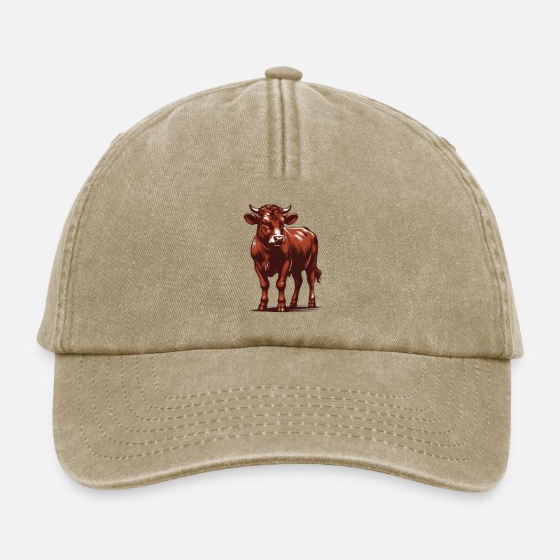 Cattle - Relaxed Vintage Cap - vintage beige