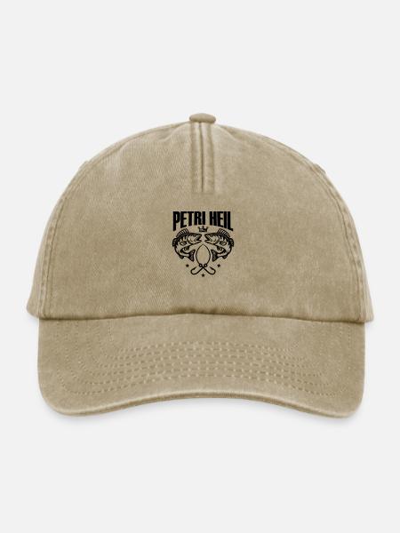 Petri Heil Fischen - Relaxed Vintage Cap - Vintage Beige