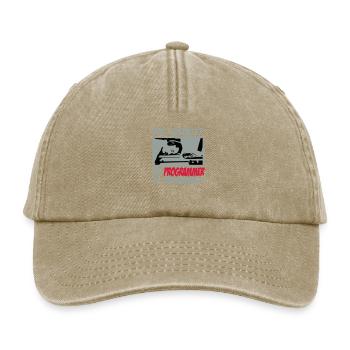 theprogrammer_3c - Casquette vintage décontractée - beige vintage - Devant