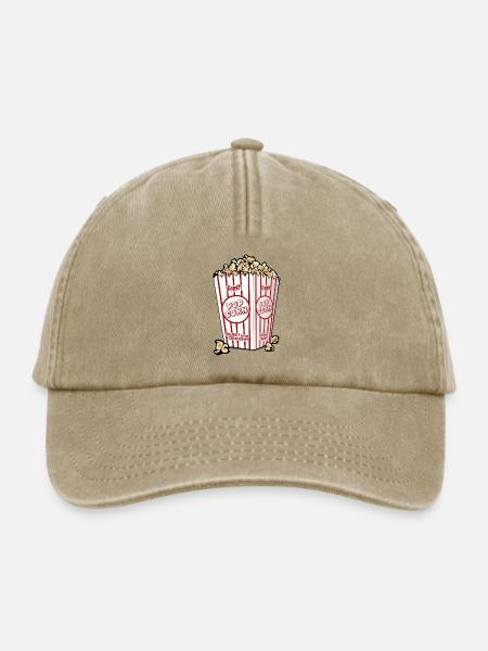 Popcorn - Relaxed Vintage Cap - Vintage Beige