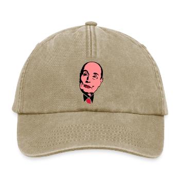 Francois Mitterrand Führer - Relaxed Vintage Cap - Vintage Beige - Vorne