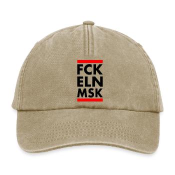 Fck eln msk - Relaxed Vintage Cap - vintage beige - Front