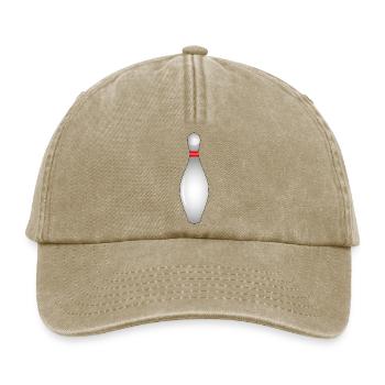 Bowling Pin - Casquette vintage décontractée - beige vintage - Devant