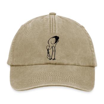 Storch-Baby - Relaxed Vintage Cap - Vintage Beige - Vorne