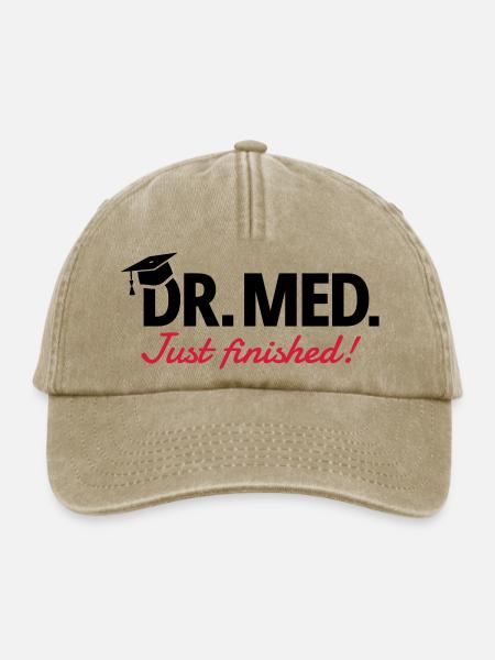 Doktor Medizin - Relaxed Vintage Cap - Vintage Beige