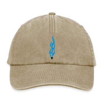 flammen - Relaxed Vintage Cap - Vintage Beige - Vorne
