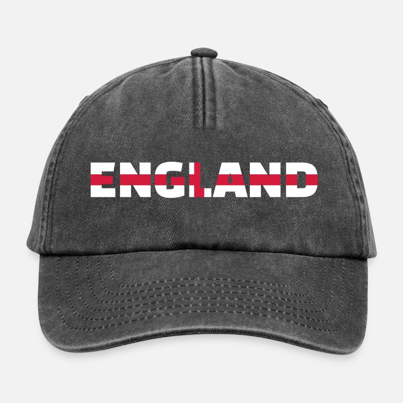 England - Casquette vintage décontractée - noir vintage