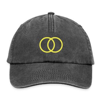 eheringe - Relaxed Vintage Cap - Vintage Schwarz - Vorne