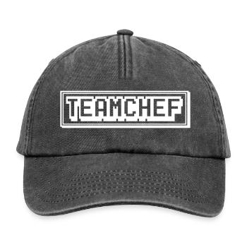 Team boss Business Master - Relaxed Vintage Cap - vintage black - Front