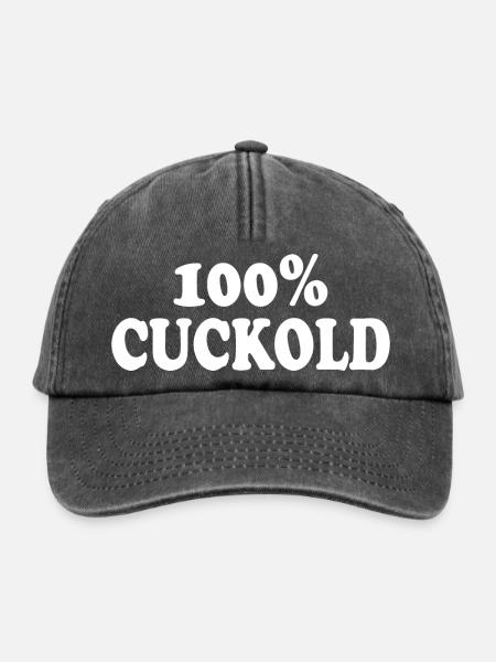 cuckold - Relaxed Vintage Cap - Vintage Schwarz
