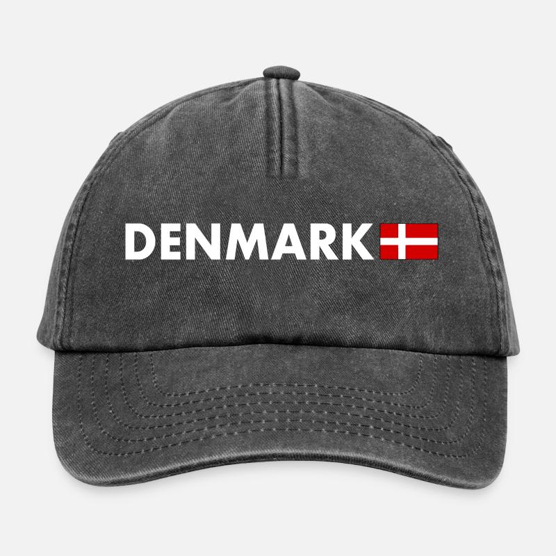 Danemark - Casquette vintage décontractée - noir vintage