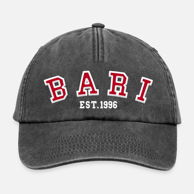 Bari Est 1996 - Relaxed Vintage Cap - vintage black