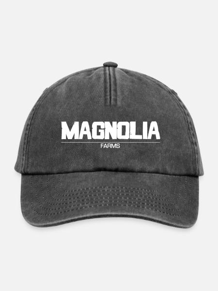 Magnolia Farms - Relaxed Vintage Cap - Vintage Schwarz