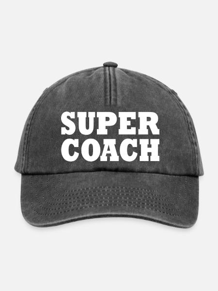 coach - Relaxed Vintage Cap - Vintage Schwarz