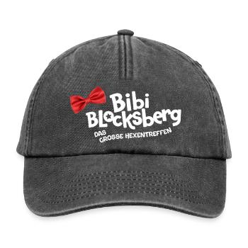 Bibi Blocksberg Film Das Große Hexentreffen Logo - Relaxed Vintage Cap - Vintage Schwarz - Vorne