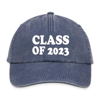 Class of 2023 - Relaxed Vintage Cap - vintage denim - Front