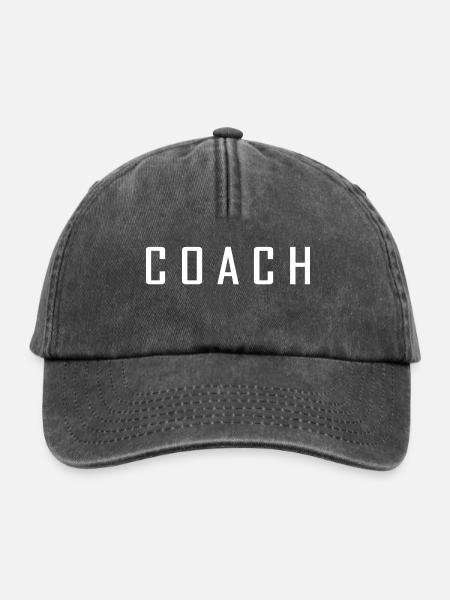 Coach - Relaxed Vintage Cap - Vintage Schwarz