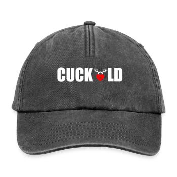 Cuckold - Relaxed Vintage Cap - vintage black - Front