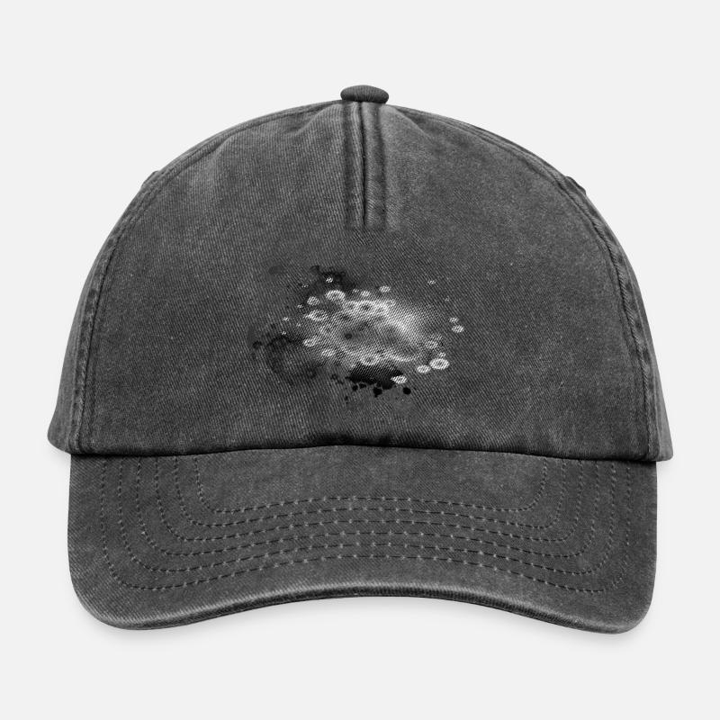Background Chaos Pixel | Background rastered - Relaxed Vintage Cap - vintage black