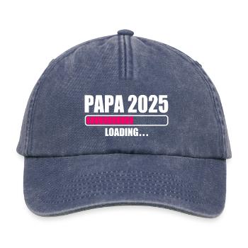 Papa 2025 - Relaxed Vintage Cap - Vintage Denim - Vorne