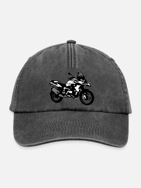 R 1250GS_dreifarbig - Relaxed Vintage Cap - Vintage Schwarz