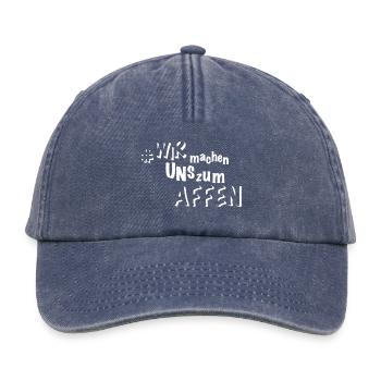 Stift & Block - Relaxed Vintage Cap - Vintage Denim - Vorne