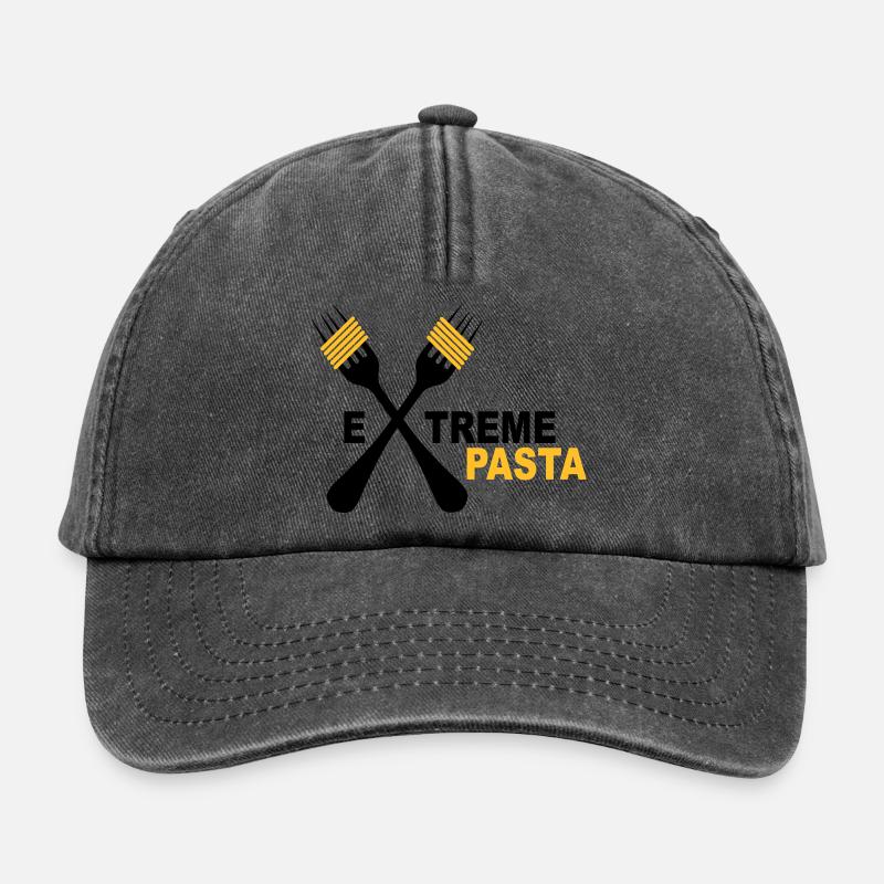 Pasta - Relaxed Vintage Cap - Vintage Schwarz