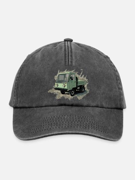 MultiCar M24 - Relaxed Vintage Cap - Vintage Schwarz