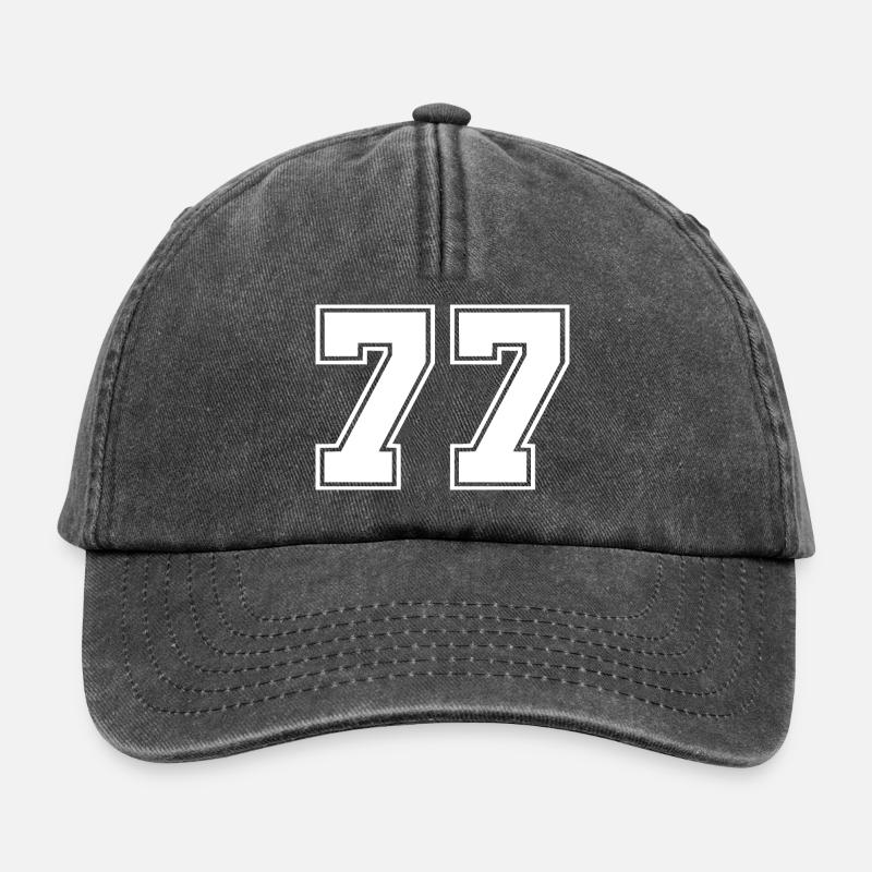 77 - Relaxed Vintage Cap - vintage black