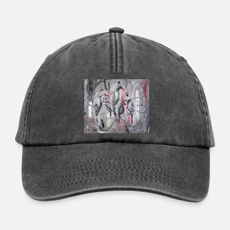 Ravens - Relaxed Vintage Cap - vintage black