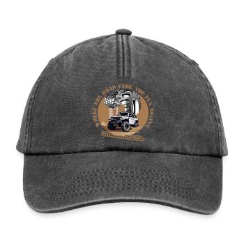Off-Road Driver - Relaxed Vintage Cap - vintage black - Front