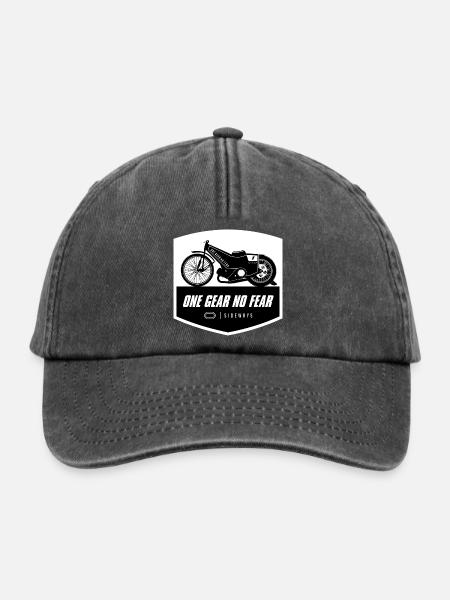 Speedway Bahnsport - Relaxed Vintage Cap - Vintage Schwarz