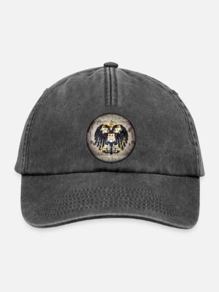 Köln Wappen - Relaxed Vintage Cap - Vintage Schwarz