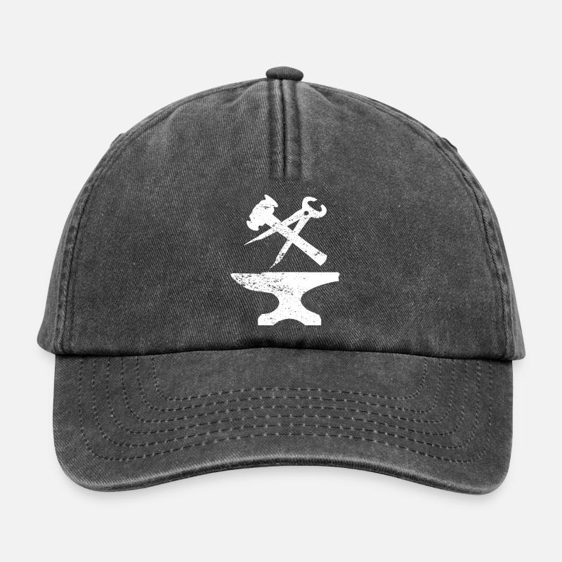 Blacksmith - Relaxed Vintage Cap - vintage black