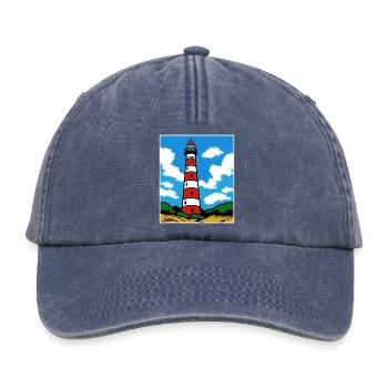 J’adore Ameland Holiday Lighthouse - Casquette vintage décontractée - vintage bleu jeans - Devant