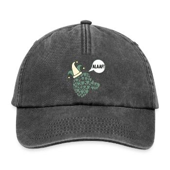 Carnival Alaaf Dogs Prince - Relaxed Vintage Cap - vintage black - Front