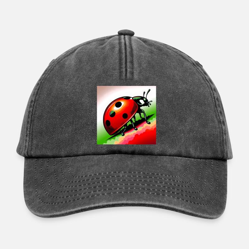 ladybird - Relaxed Vintage Cap - vintage black