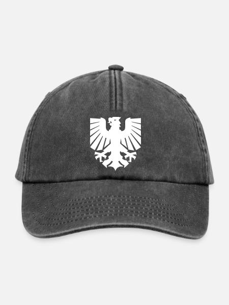 Dortmund - Dortmunder Adler - Relaxed Vintage Cap - Vintage Schwarz