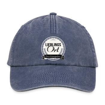 Lieblingsort Berchtesgaden - Relaxed Vintage Cap - Vintage Denim - Vorne