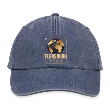 Flensburg - Relaxed Vintage Cap - Vintage Denim - Vorne