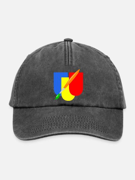 maler wappen handwerk - Relaxed Vintage Cap - Vintage Schwarz