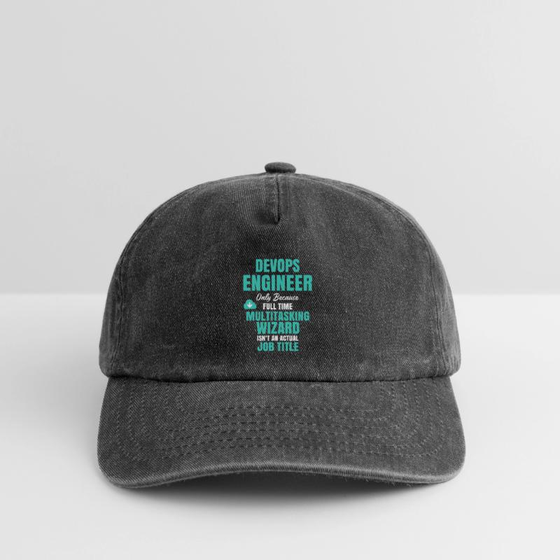 DevOps Engineer Multitasking Wizard Relaxed Vintage Cap