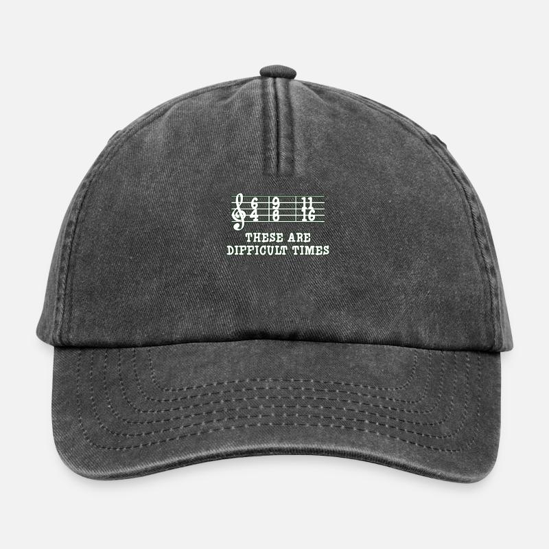 Classical music - Relaxed Vintage Cap - vintage black