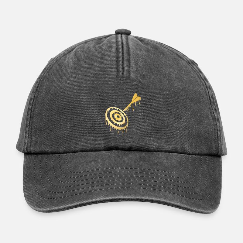 Darts darts - Relaxed Vintage Cap - vintage black