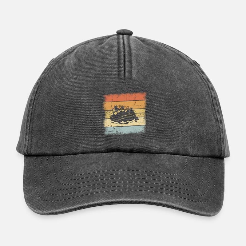 Rudern - Relaxed Vintage Cap - Vintage Schwarz