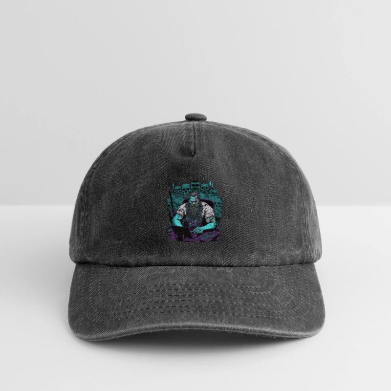Admin Wiking programmiert Computer Relaxed Vintage Cap