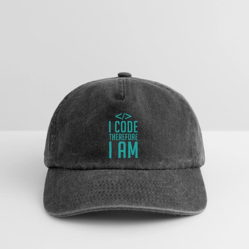 Programmierer Entwickler Coder Code Relaxed Vintage Cap