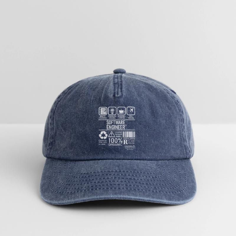 Software Engineer multi tasking problem solving Relaxed Vintage Cap