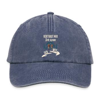 Wander - Relaxed Vintage Cap - vintage denim - Front