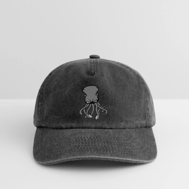Pieuvre, Pieuvre, Pieuvre, Céphalopode, Calmar géant Casquette vintage décontractée
